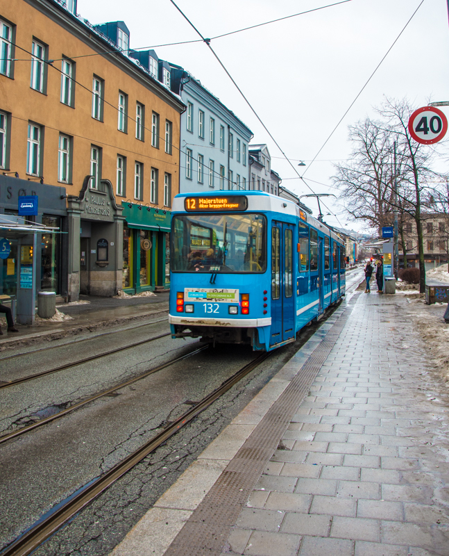norveç oslo şehir içi ulaşım ruter tramvay