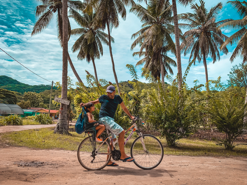 la digue adası bisiklet kiralama ulaşım